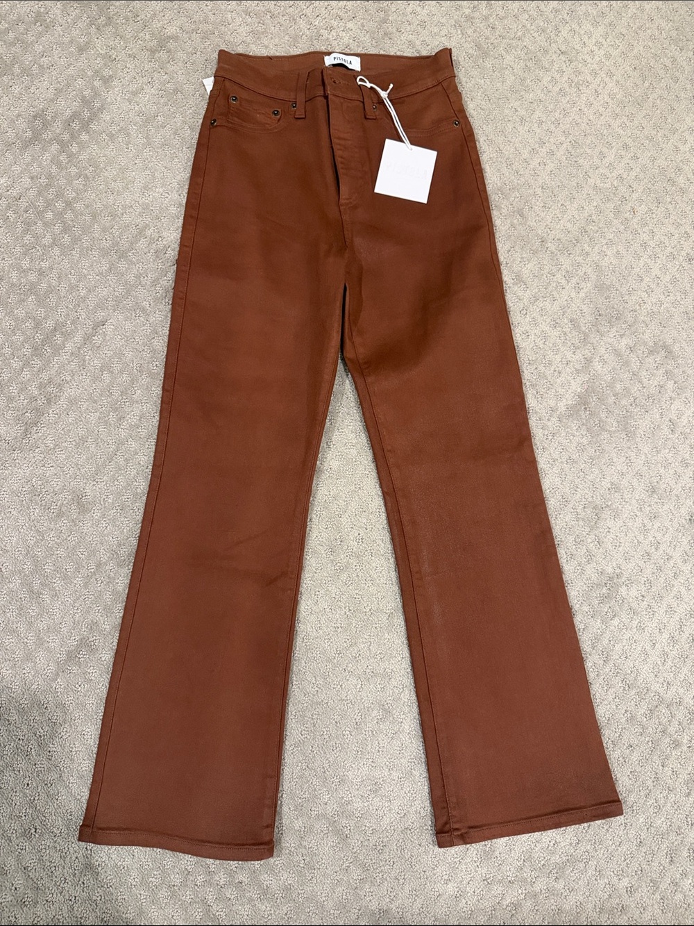 Pistola pants in Deep Rust Brown